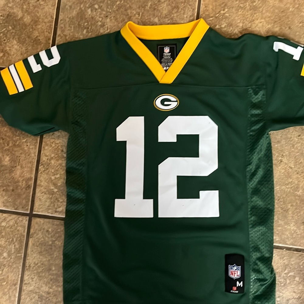 Boys NFL Packers Jersey youth medium